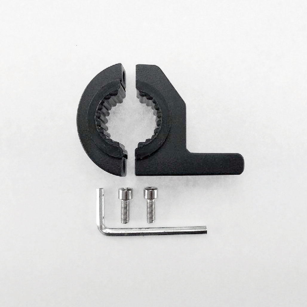 Pair of Motorcycle Auxiliary Lighting Mounting Brackets - 28-32 mm