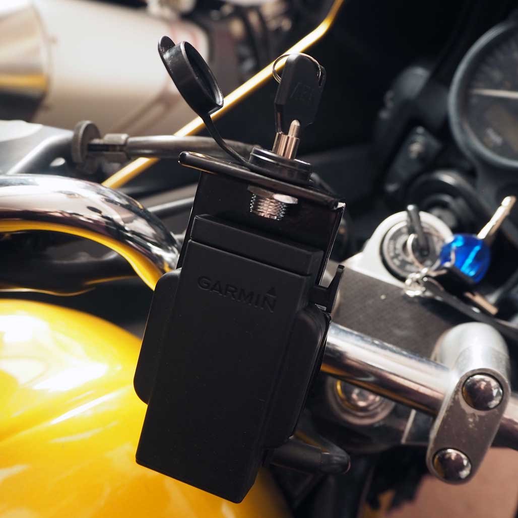 Motorcycle Security bracket for Garmin Zumo 660