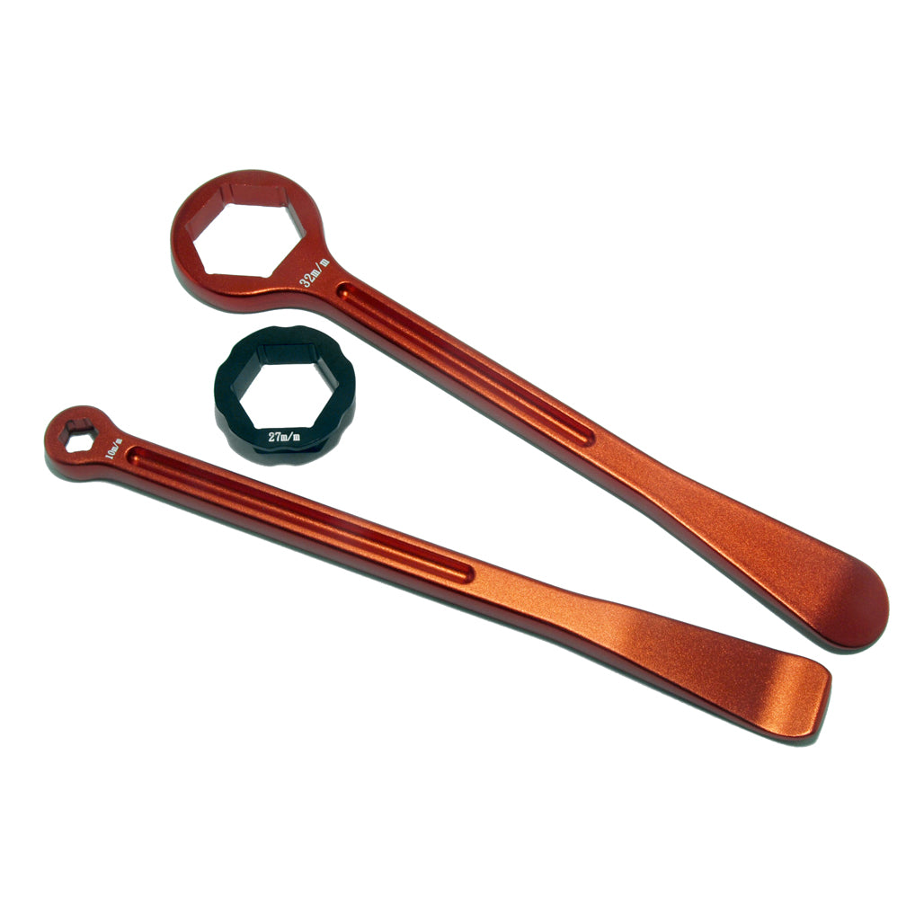 Tyre Lever/Spanner Set - 10/13/27/32 mm