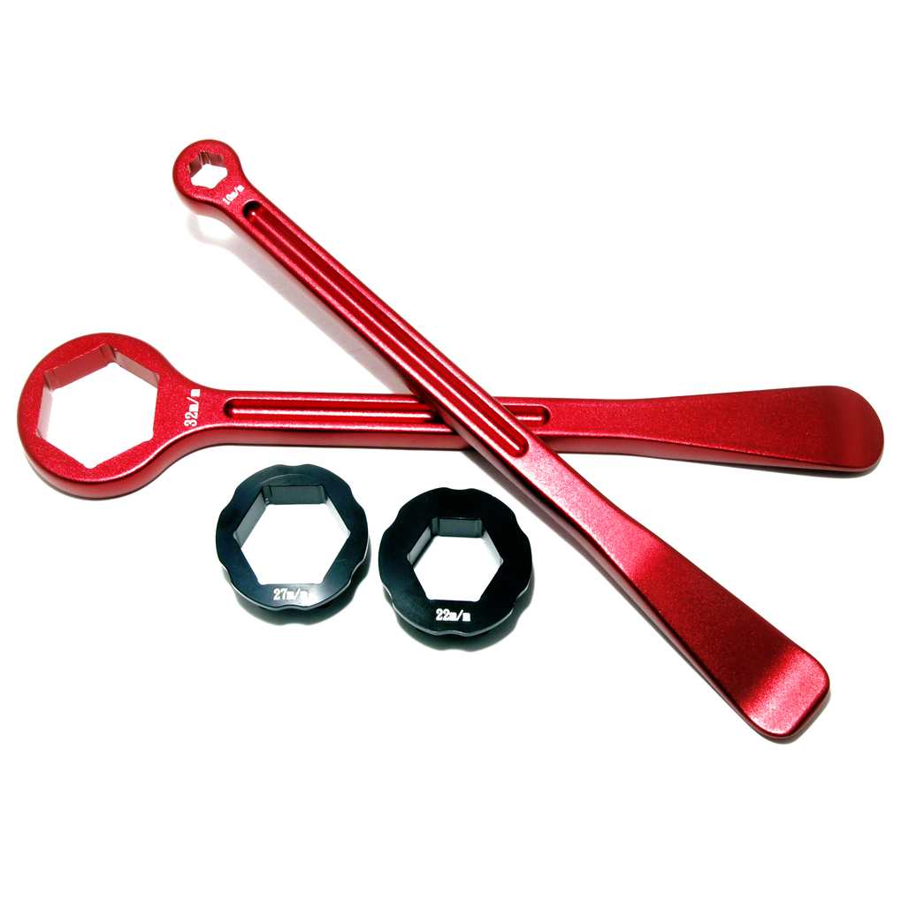 Tyre Lever/Spanner Set - 10/12/22/27/32 mm