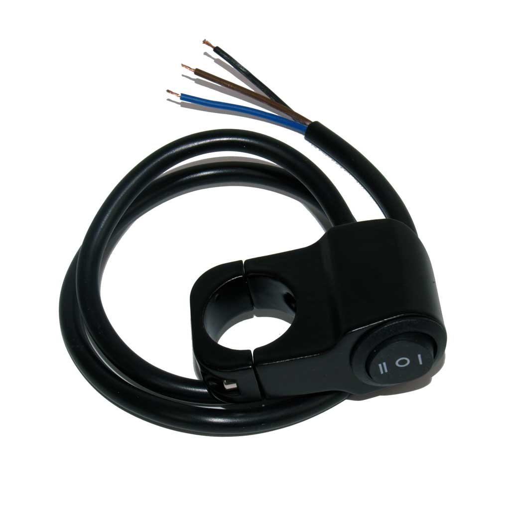 Single pole (two-way) handlebar switch – MOTOART