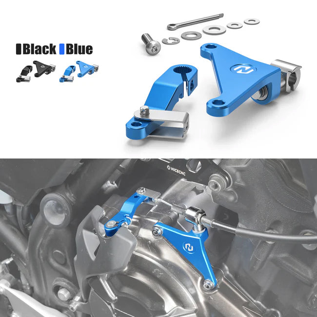 One-finger clutch arm bracket for Yamaha Tenere 700
