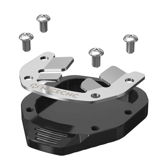 Sidestand pad for Yamaha Tenere 700 - black