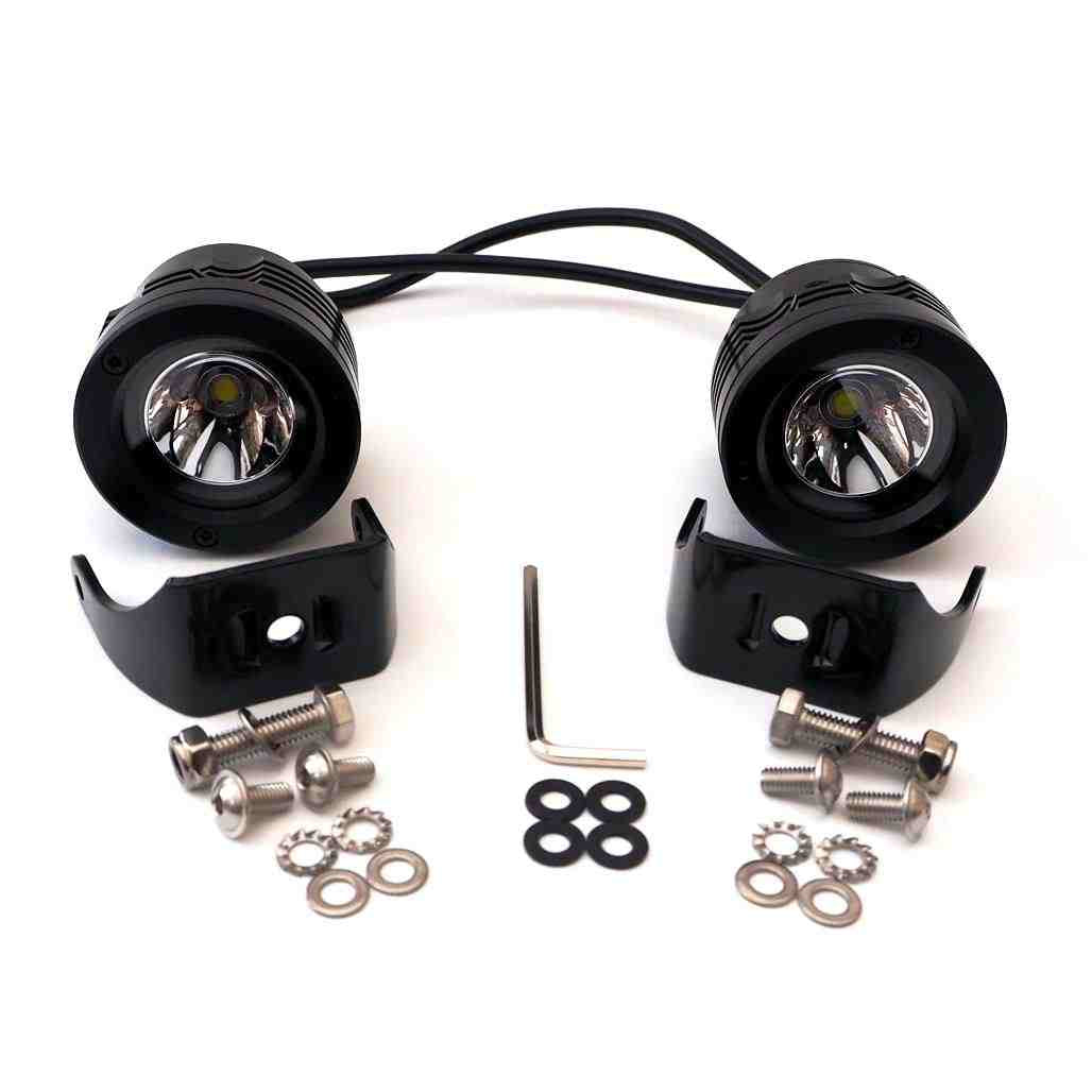 Brightstar Darkbuster DB5 Motorcycle Auxiliary Lights with Genuine CREE XHP50 LEDs