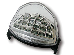 Suzuki GSX-R 1000 Clear LED Tail Light with integrated indicators