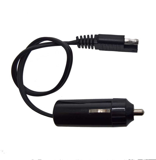 35 cm pigtail lead - cigarette lighter plug to SAE socket